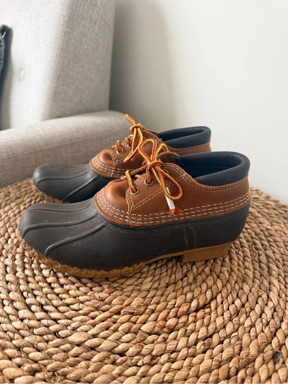 L.L. Bean Brown Moc Duck Boots